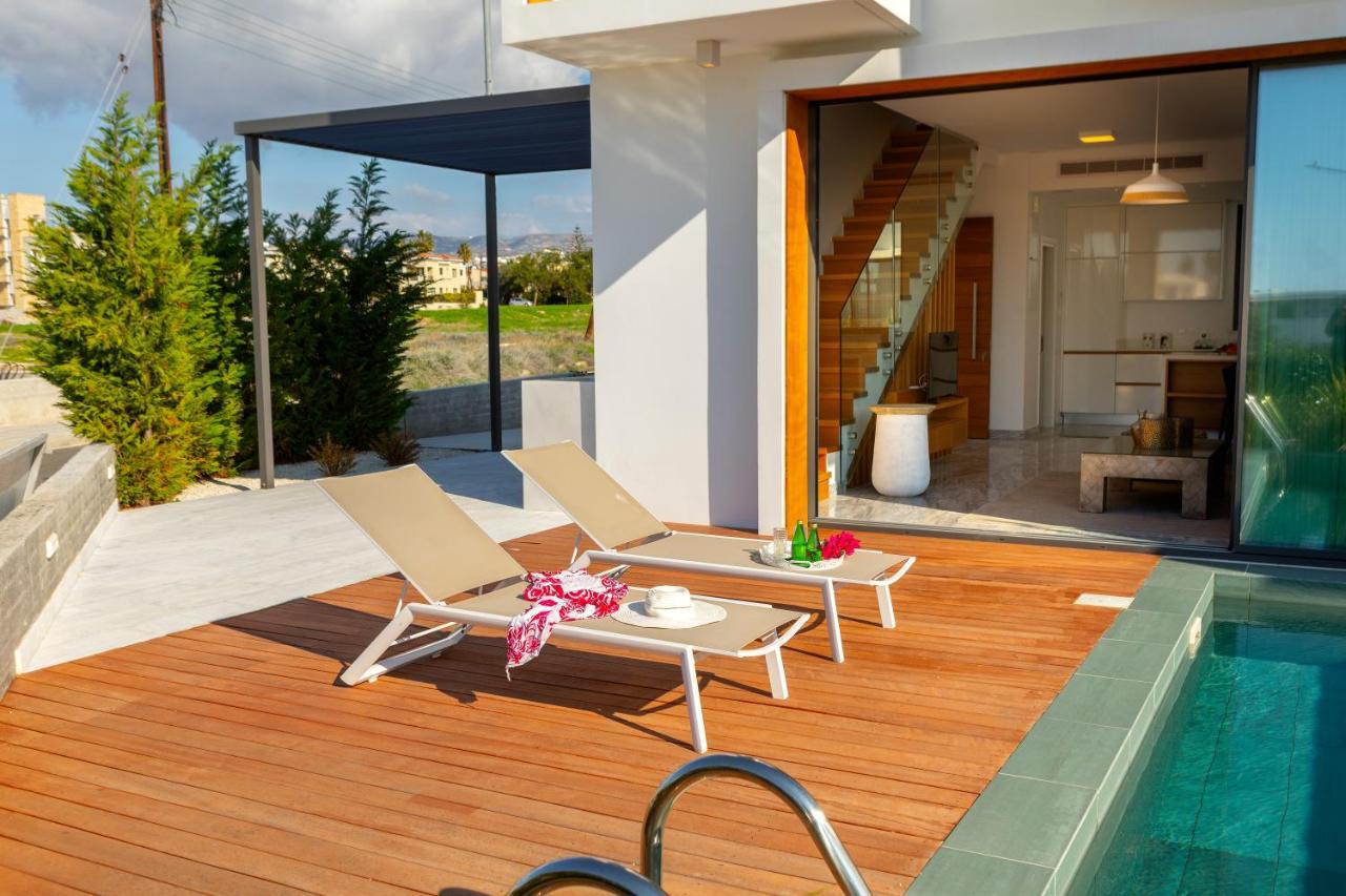 Villa Laurus 6, Walking Distance To The Beach 파포스 외부 사진